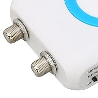 Vista 5 de Modulador RF M65A NTSC Convertidor coaxial para Fire Stick PS3 DVD VCR - Demodulador VHF con cable de salida AV para TV Box