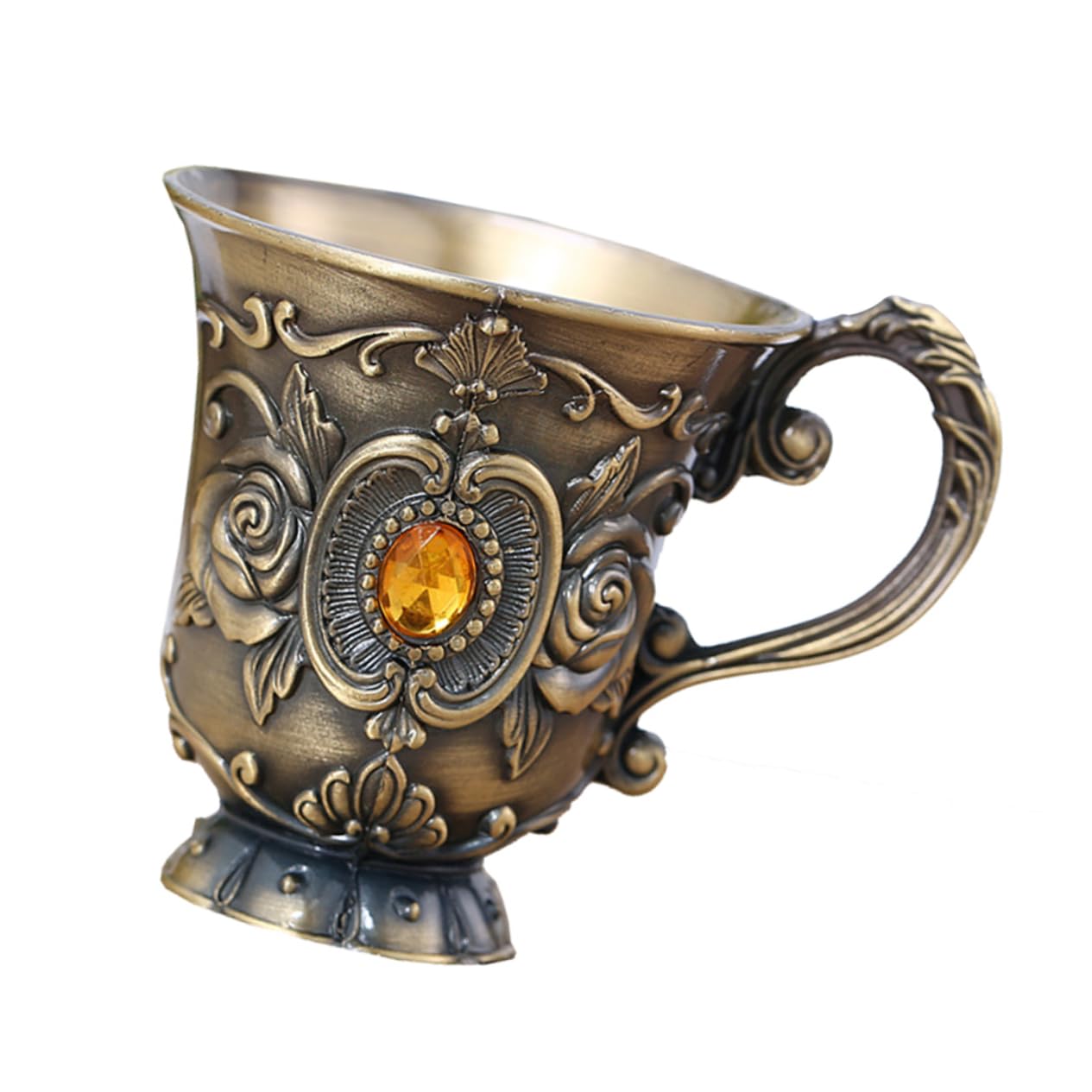 Coupe de vin rétro pour fête et banquet médiéval en alliage de zinc