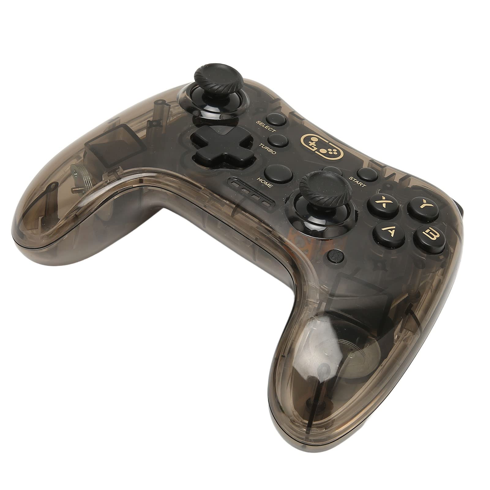 YUYTE Controlador de Juego Inalámbrico, Mando a Distancia con Retroiluminación RGB y Motores de Vibración, para PC IOS