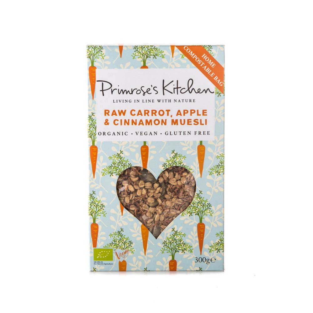 Primroses Kitchen Raw Carrot, Apple & Cinnamon 300g - Pack of 6