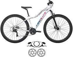 Bicicleta Aro 29 Absolute Hera 24 V MTB Aluminio Freio Hidráulico Suspensão 80mm Feminina