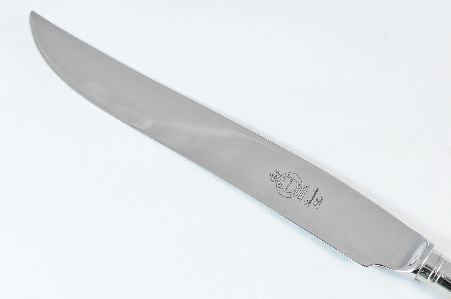 Rattail Stainless Steel 2 Piece Carving Set Cased Made In Sheffield England