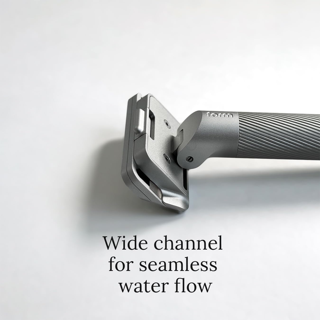 Form Razor | Aluminum Dual-Blade Safety Razor with 10 Single-Edge Blades | Eco-Friendly and Cost-Efficient Shaving Solution For Men and Women (Silver)