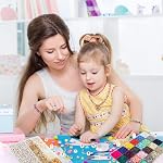 Bracelet Making Kit for Girls, 7200 Pcs Clay Beads Friendship Bracelet for DIY Jewelry Making, Polymer Heishi Beads with Charms Gifts for Adults for Girls Crafts Ages 6-12