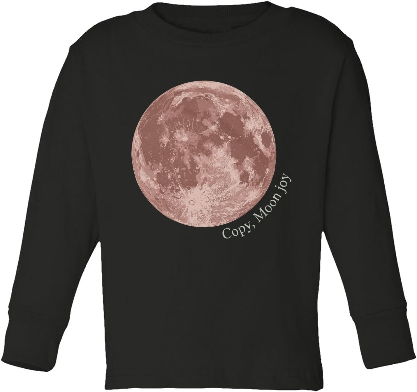 Copy Moon Joy Artemis Lunar Graphic II Inspired Toddler Long Sleeve Tshirt