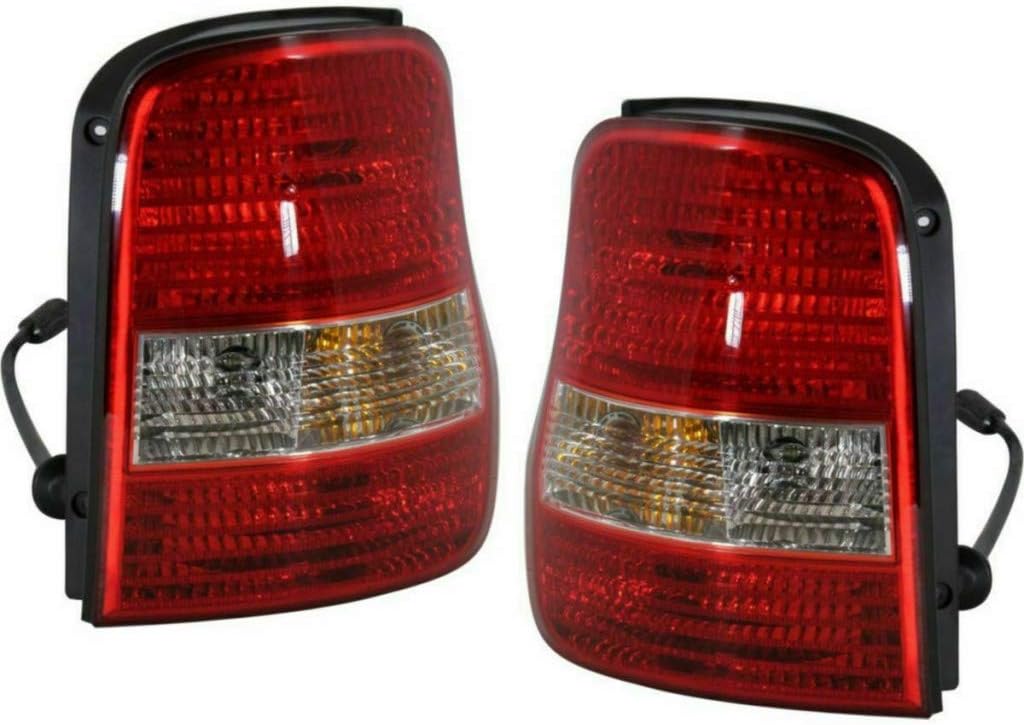 CarLights360 For Kia Sedona 2003 2004 2005 Tail Light Assembly Passenger Side CAPA Certified KI2801119C | 1K53A 51150