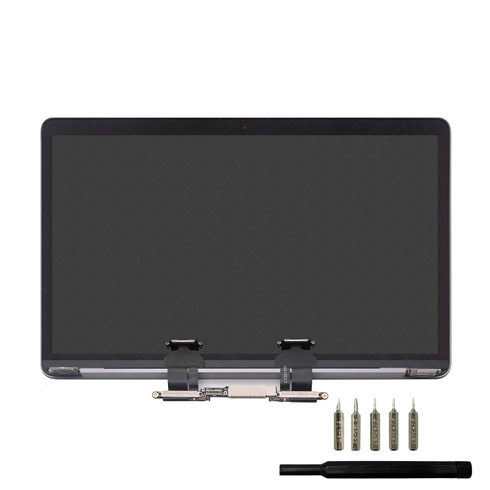VisGenix Replacement Screen 13.3" for Mac Book Pro A1989 A2159 A2289 (Model: EMC 3214 3358 3301 3456 3348 2560x1600 A Full LED LCD Display Assembly (Space Grey)