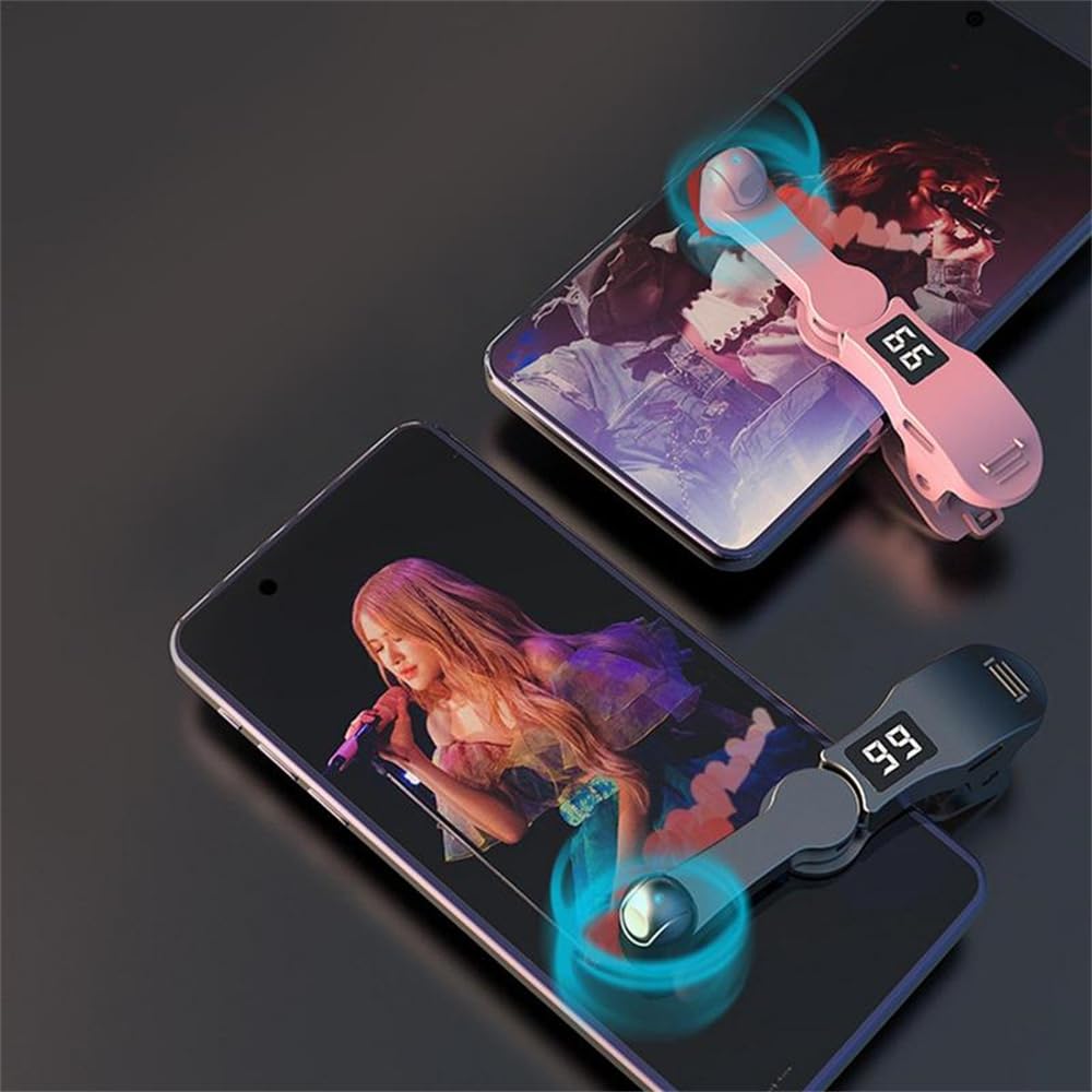 Schermo Clicker Automatico Per Le Applicazioni Del Telefono Video Live Streaming Gadget, Smartphone Game Screen Touch, Compatibile Per Android Per IOS, Android Per Tik Tok Live (Nero)