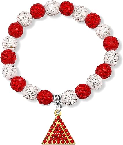 Scwasen Greek Sorority Paraphernalia Gifts for Women Red Ele