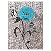 Speciaal gevormd kristalroos vol boor diamant schilderij boorhars steentjes tekening Diy Woondecoratie geschenk (Color…