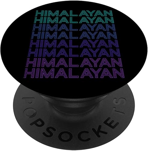 Himalayan Cat Retro PopSockets Standard PopGrip