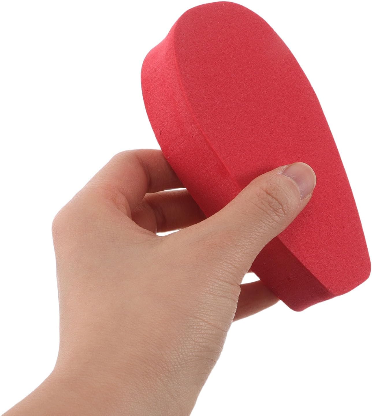 2pcs Car Antenna Toppers: Cute Car Roof Antenna Cover - Vehicle Exclamation Mark Topper - Foam Ball Decorative Exterior Ornament for SUV Decoration Red