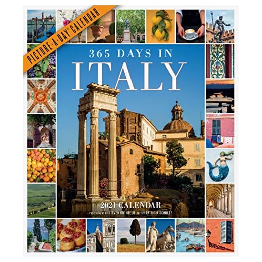 365 Days in Italy Picture-A-Day Wall Calendar 2021