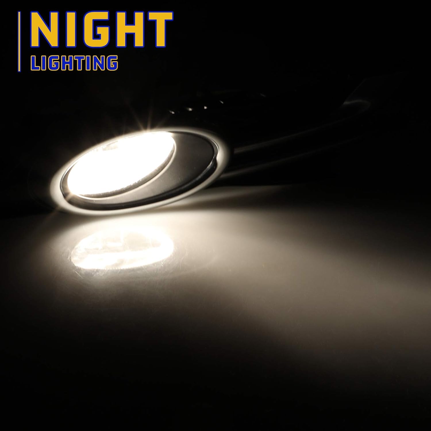 Driving Fog Lights for Honda Odyssey 2014-2017 with H11 12V 55W Bulbs Fog Lamps Assembly Included Wiring Kits & Switch-1 Pair (Clear Lens)