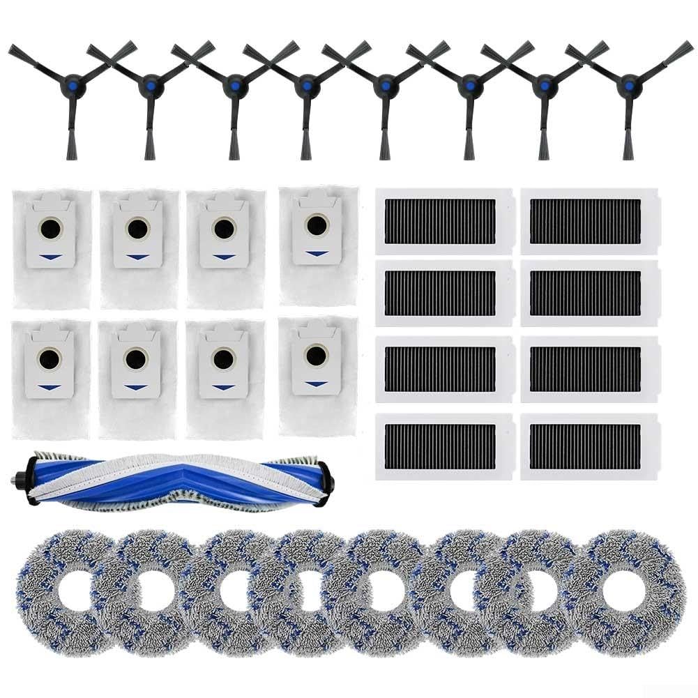 Staubsauger Zubehör Set für ECOVACS für x5 für omni 25-teilig(33pcs)