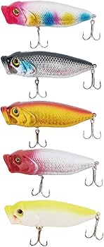 ポッパーセット Amazon.co.jp: 【オルルド釣具】ルアーセット 5個 8cm 14g ポッパー B