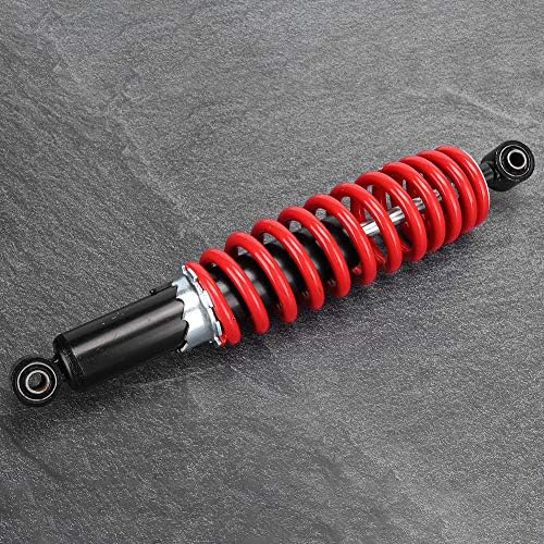 Acouto ATV Suspension Shocks - Rear Shock Absorbing Spring 350mm/13.8in Universal Shock Absorber Spring Suspension Fit for Quad Dirt Bike ATV Aluminium Alloy