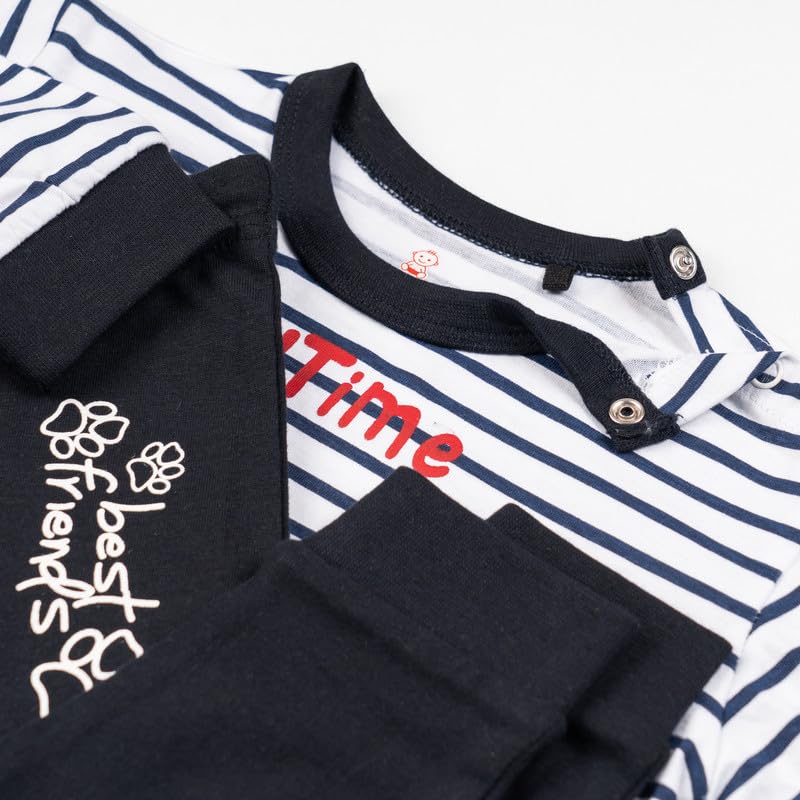 Image of Real Basics Cotton Clothing Sets for Baby Boys & girls - Unisex Clothing sets Full Sleeve T-shirt & Pant