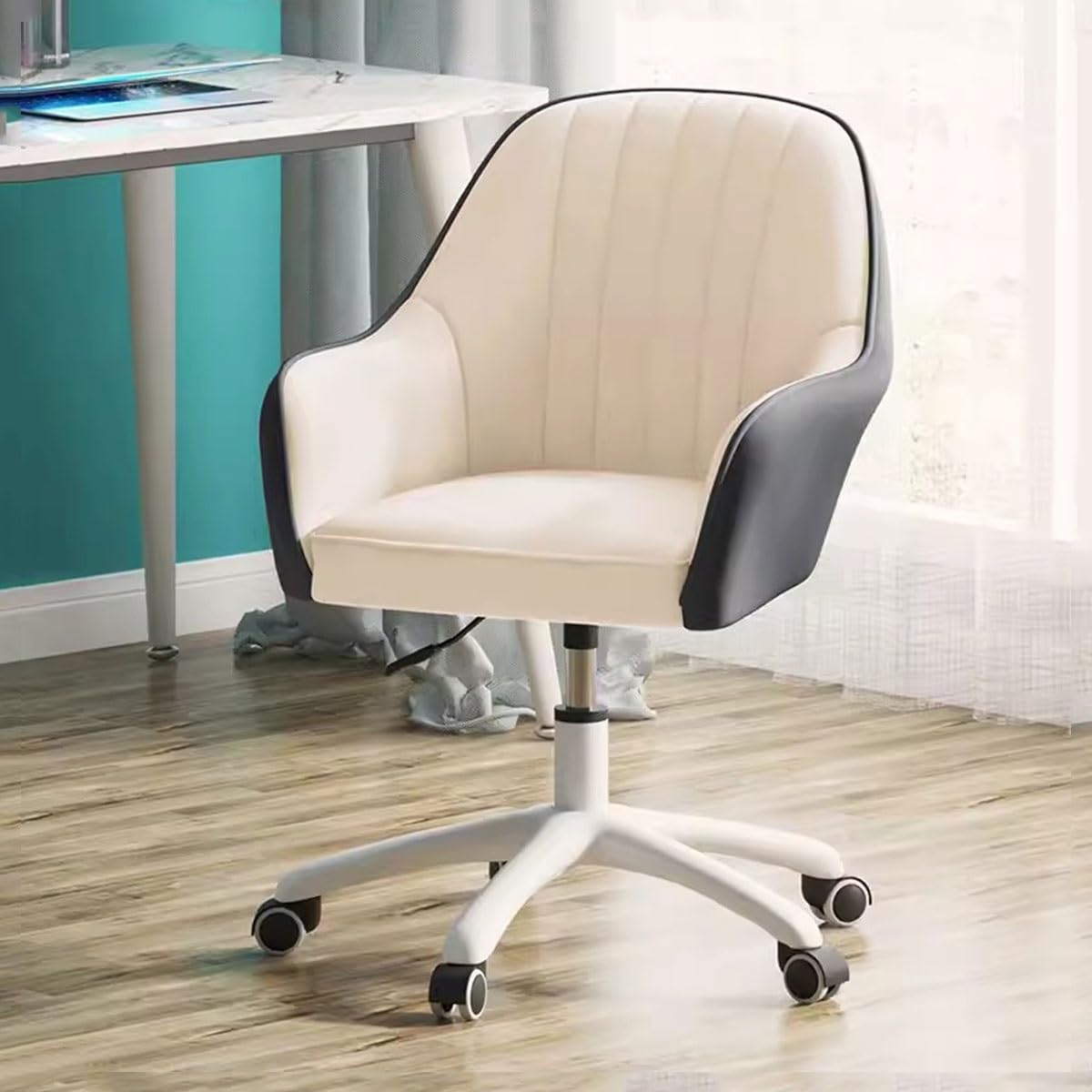 Chaise de bureau à domicile pivotante et confortable pour le télétravail