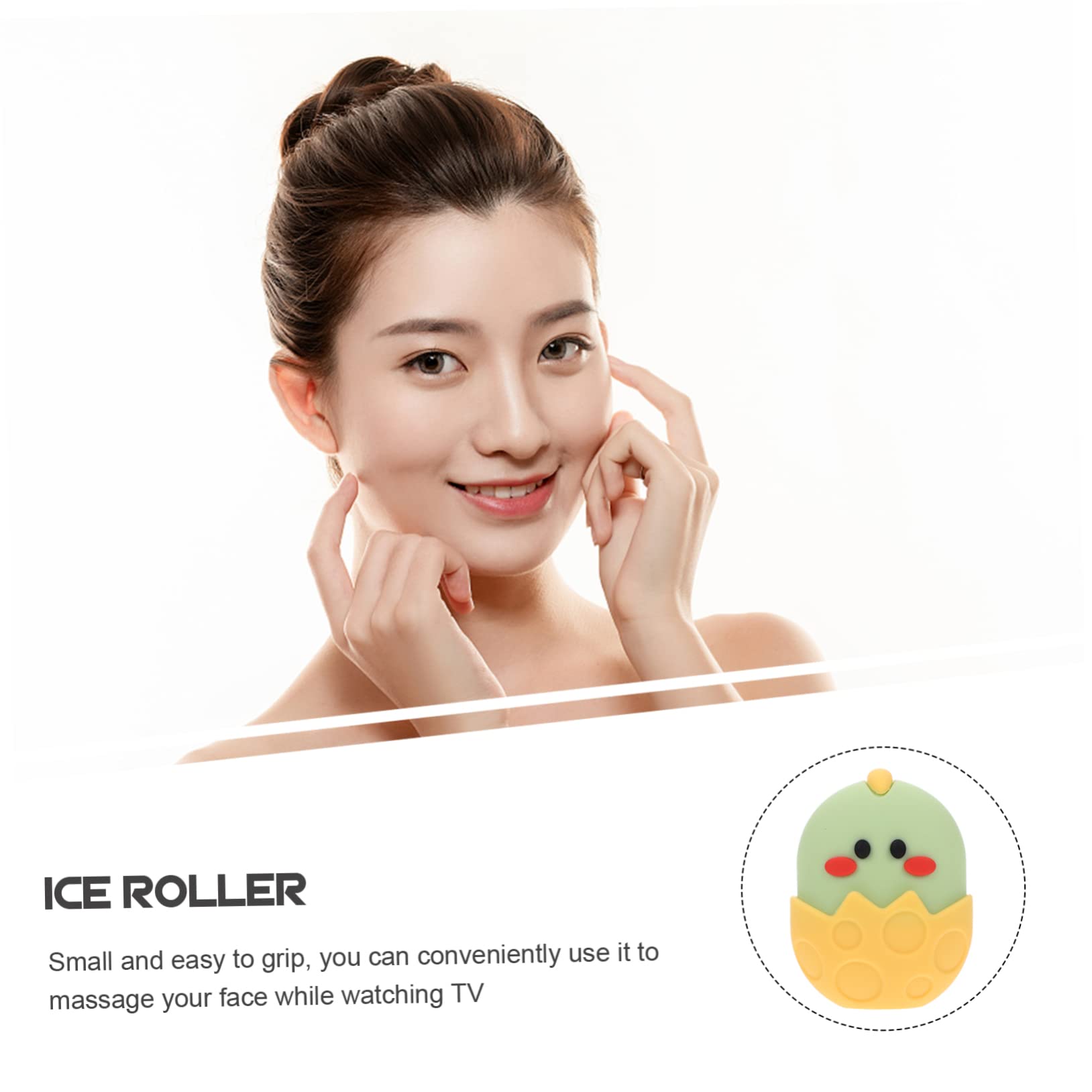 Baluue 4stücke Gesichts-eisroller Multifunktionales Massagegerät Porenverkleinerung Und Schwellungsreduktion Für Gesichtspflege Und Entspannende Anwendungen Zuhause