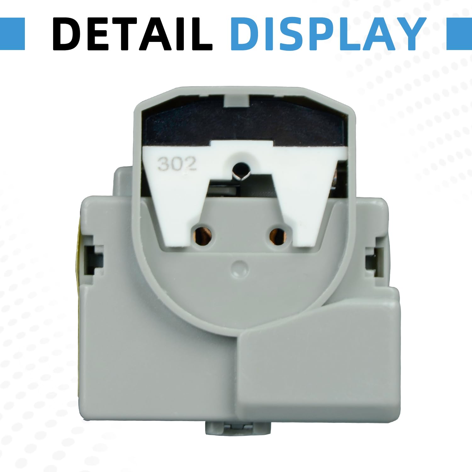 WR08X22874 Refrigerator Relay and Overload Kit Compatible with GE Hotpoint GIE18CTHBRWW GIE16GSHCRSS Replace PD00039282 AP5970731 PS11701228 197D8031P005 EAP11701228