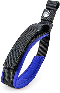 Dog Leash Wrist Safety Strap, Dog Leash Wrist Strap for Hands Free, Soft Comfortable Diving Fabric, Royal Blue Color