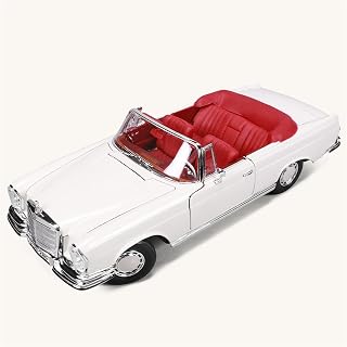 Models Vehicle Replica Car Fit for Mercedes-Benz 280SE 1967 1 18 Steel Classic Car Model Diecast Toy Decoration Collection Collectible Gift 2023 2024
