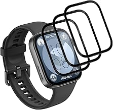 Mayfun [3 Pièces Protection écran Compatible avec HUAWEI Watch FIT 3 Protecteur d'écran, Qualité Supérieure Protection TPU Film Anti Rayures, Couverture complète, Souple HD Film