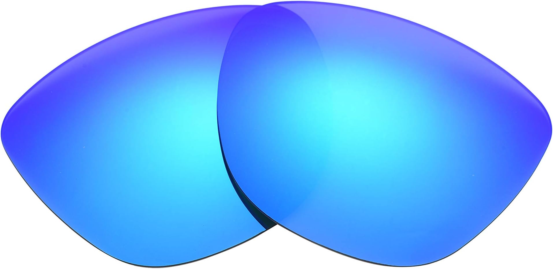 Polarized Replacement Lenses for Oakley Frogskins Sunglasses (Ice Blue Mirror)
