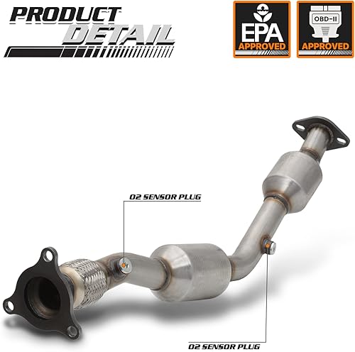 Miniatura 2 de M-AUTO Convertidor catalítico compatible con Chevrolet Cobalt Chevy HHR 2008, 2009, 2010, Pontiac G5 2.2L 2.4L Direct-Fit (compatible con EPA)