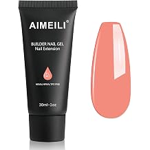 AIMEILI Poly Nail Extension Gel Glow in the Dark Builder Nail Gel Hema Free Poly Nail Enhancement Nail Art Design DIY Salon Nail At Home Gift for Women Nail Gel - 023