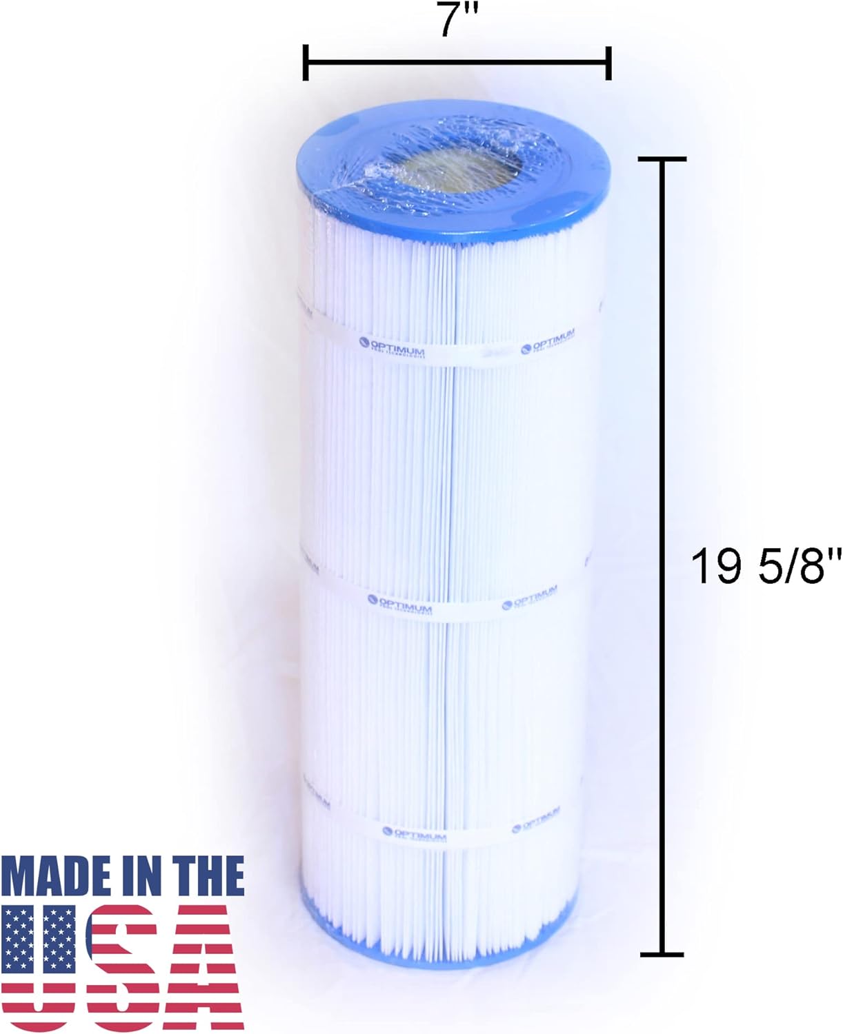 Optimum Pool Technologies® Pool Filter 4 Pack Compatible Replacement for Swim Clear C3020, C-3025, C3030, Super Star Clear C3000, C3000S; 325 SQ.FT. Cartridge Element (Pack of 4)