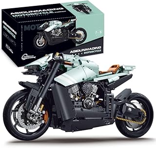 Narwhals 1:5 2176 ピース ビルディング 電鍍プレート アストンマーティン オートバイ サイボパンク ブロック セット レーシング バイク 8mmブロックと互換性あり おもちゃ