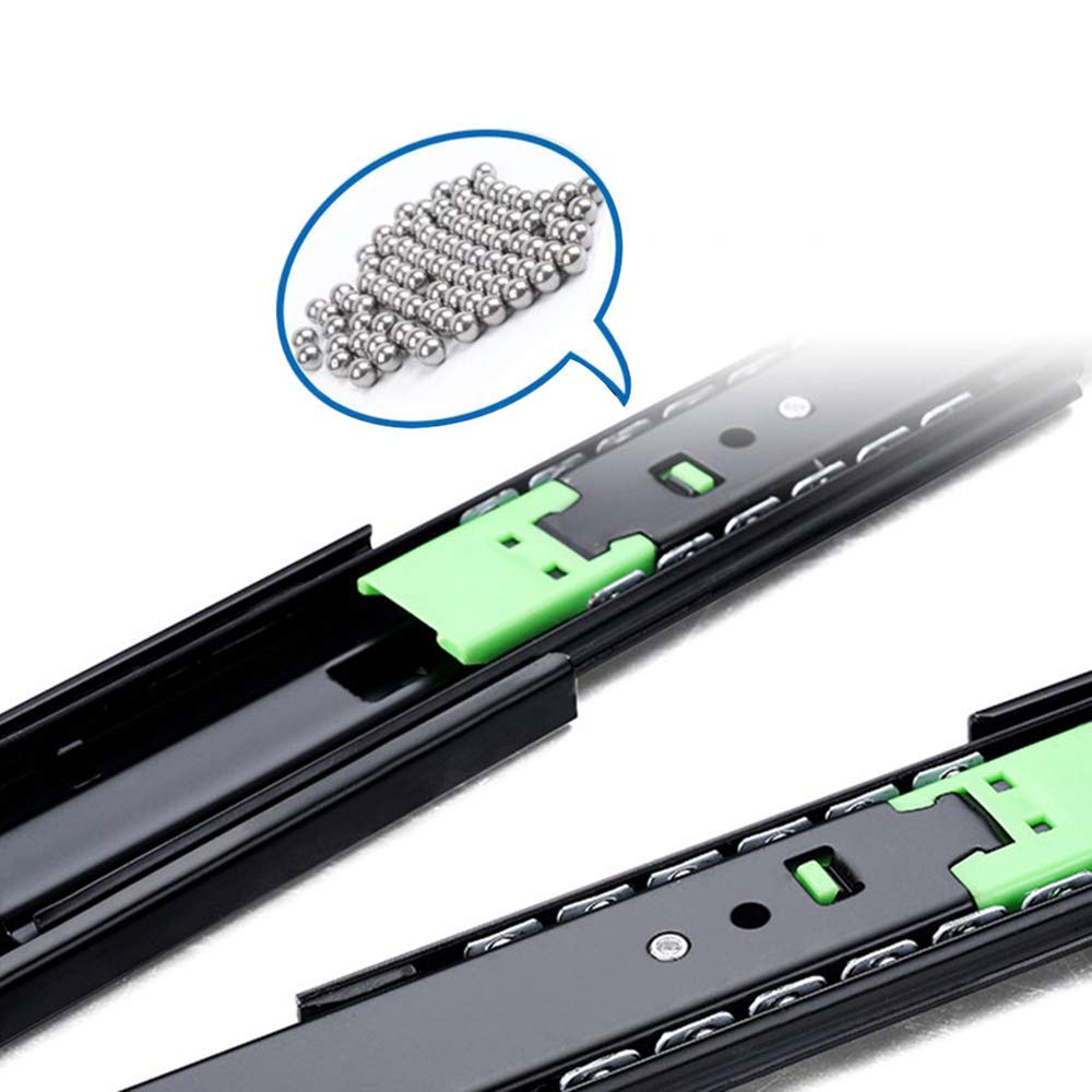 Prowadnica szuflady ze stali ocynkowanej, walcowanej na zimno