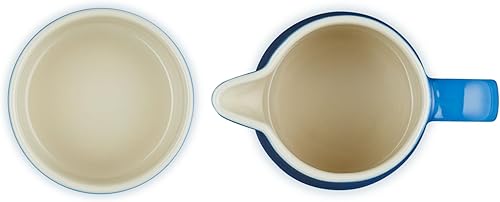 Miniatura 4 de Le Creuset Stoneware Signature, Conjunto de Crema y Azúcar Marsella, Crema 10.1 fl oz, Azúcar 8oz