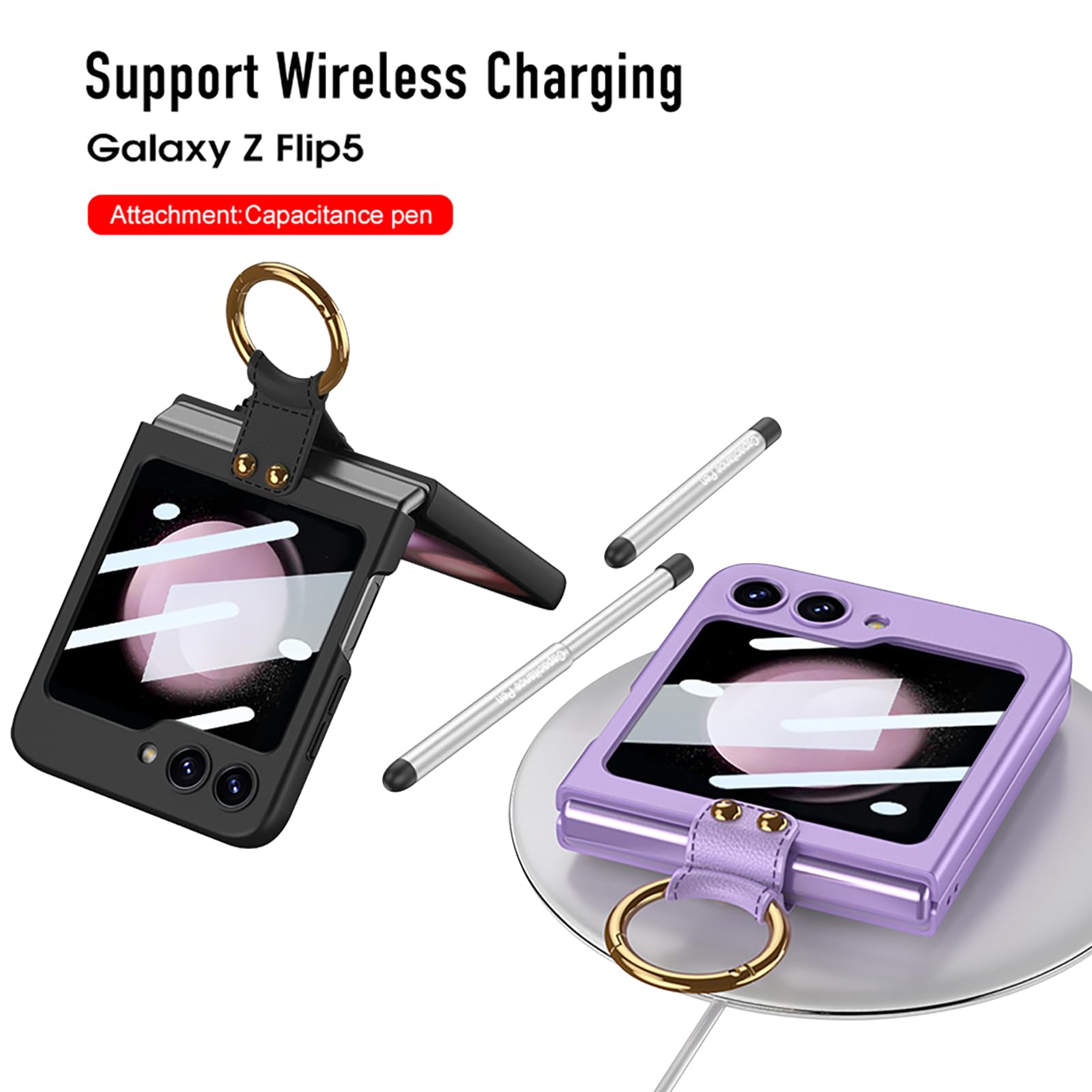 Amazon.com: LIULANZ for Samsung Galaxy Z Flip 5 Case with S Pen