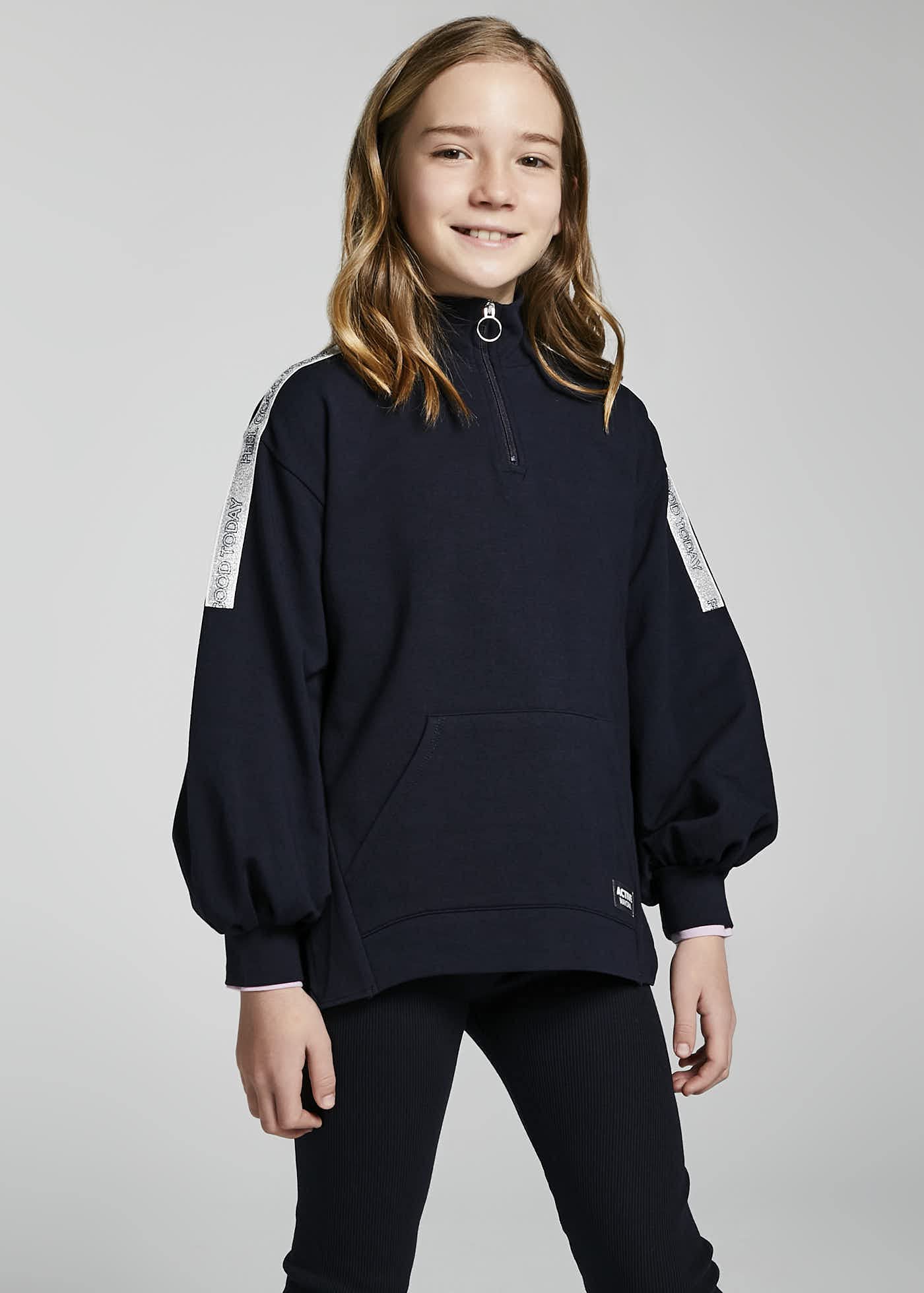 Mayoral Completo Legging Punto per Bambine e Ragazze Marino