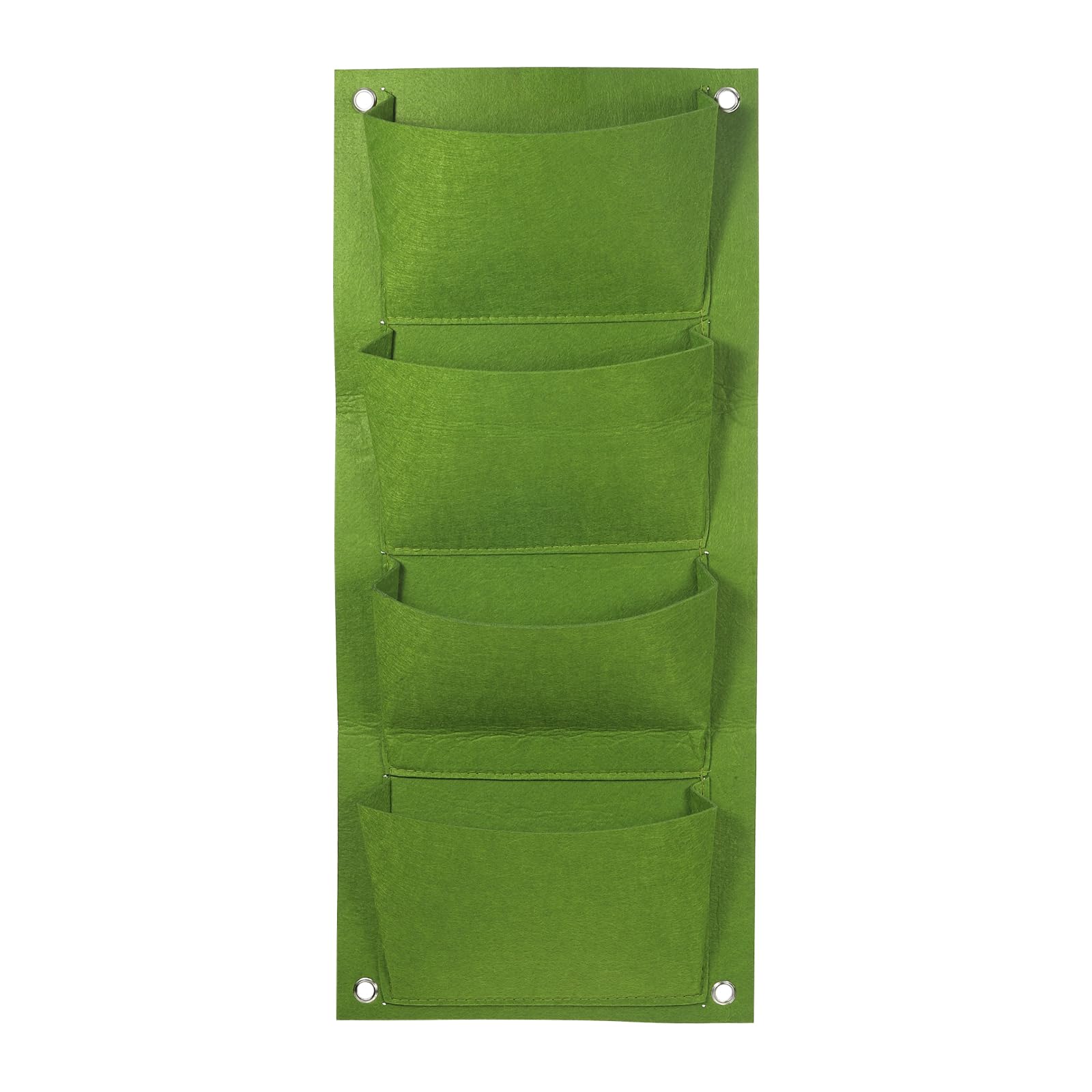 PATIKIL 4 Pockets Vertical Hanging Grow Bags