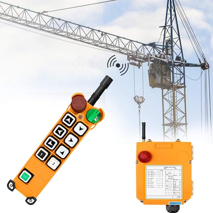 Buy MXBAOHENG Crane Hoist Remote Control Selflocking Function Hoist
