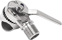 Vista 7 de Aramox Marine Boat - Soportes de antena VHF, montaje de trinquete de rosca de 1 pulgada, montaje de base ajustable de acero inoxidable 316