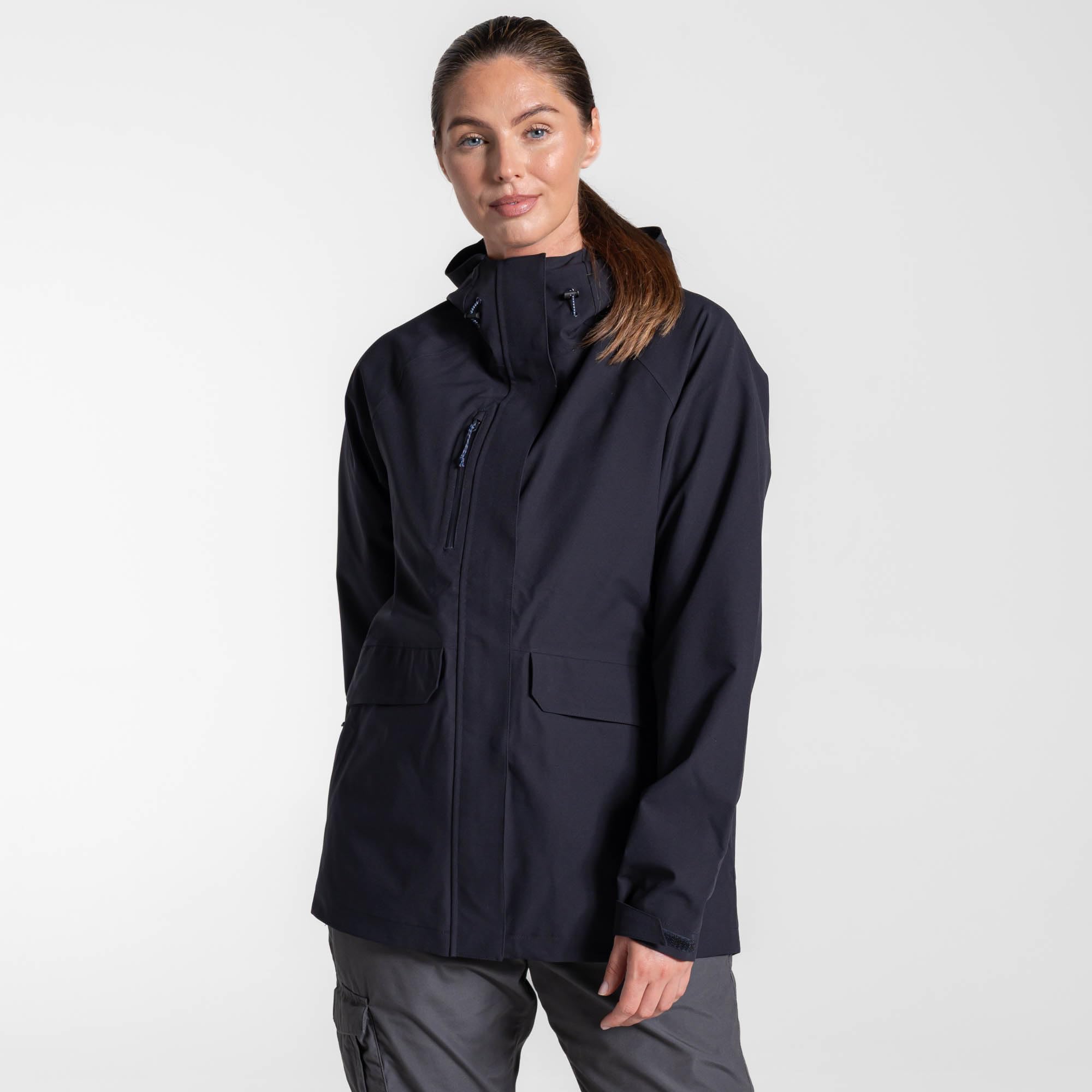 Craghoppers Expert Womens Kiwi Pro Waterproof Jacket Breathable Work Coat
