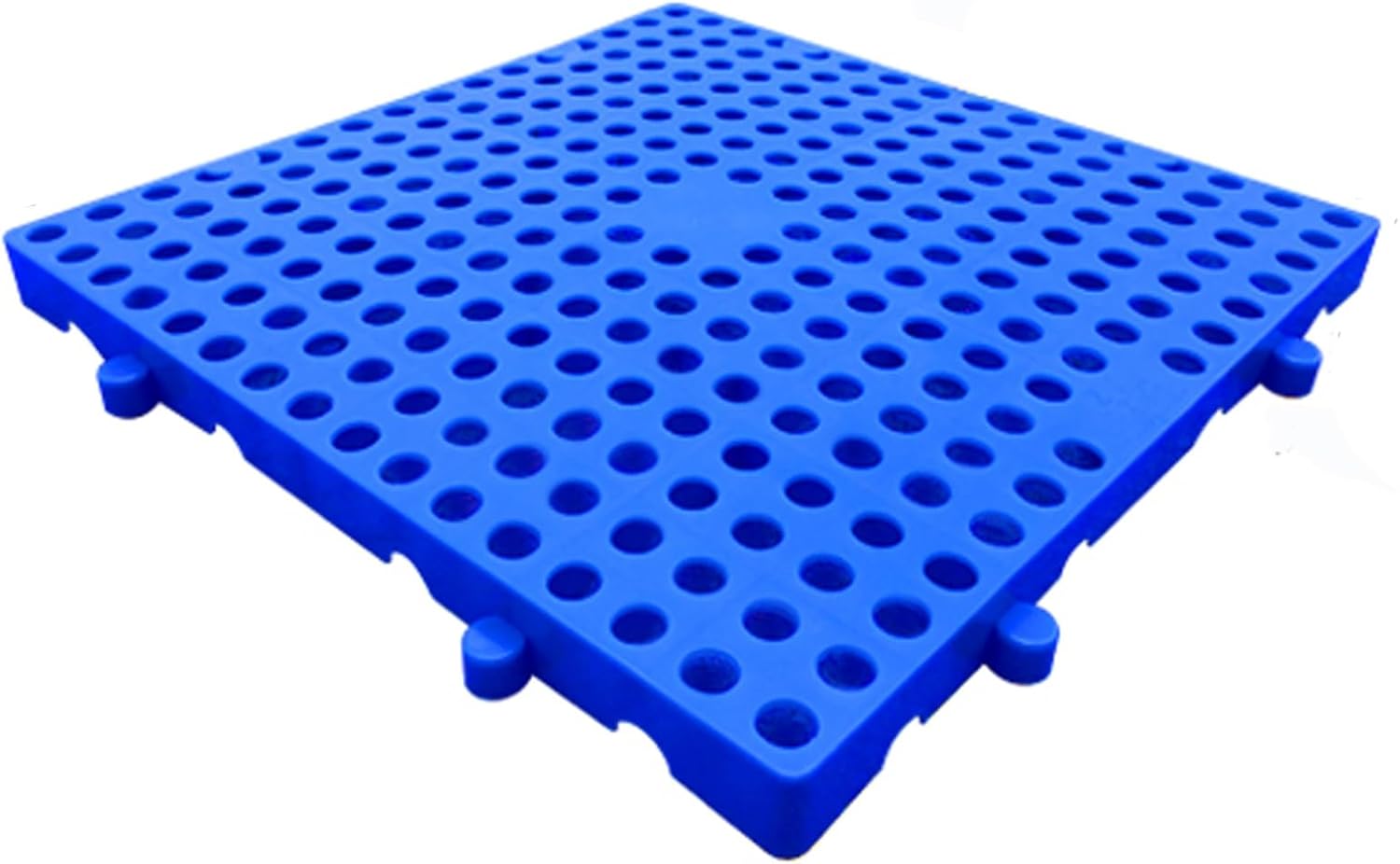Plastic Pallet, Moisture-Proof Nestable Floor Pallets, HDPE Breathable Grids Ventilation Pallet, Waterproof Storage Grid Pad, for Flooring Room Supermarket Warehouse(15.7 * 15.7")