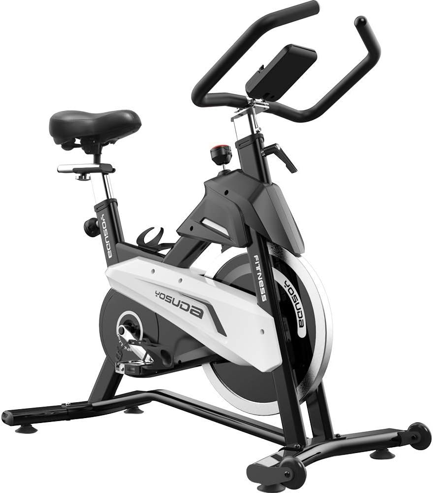 YOSUDA Indoor Cycling Bike Stationary - Exercise Bike with Belt Drive (L-007)