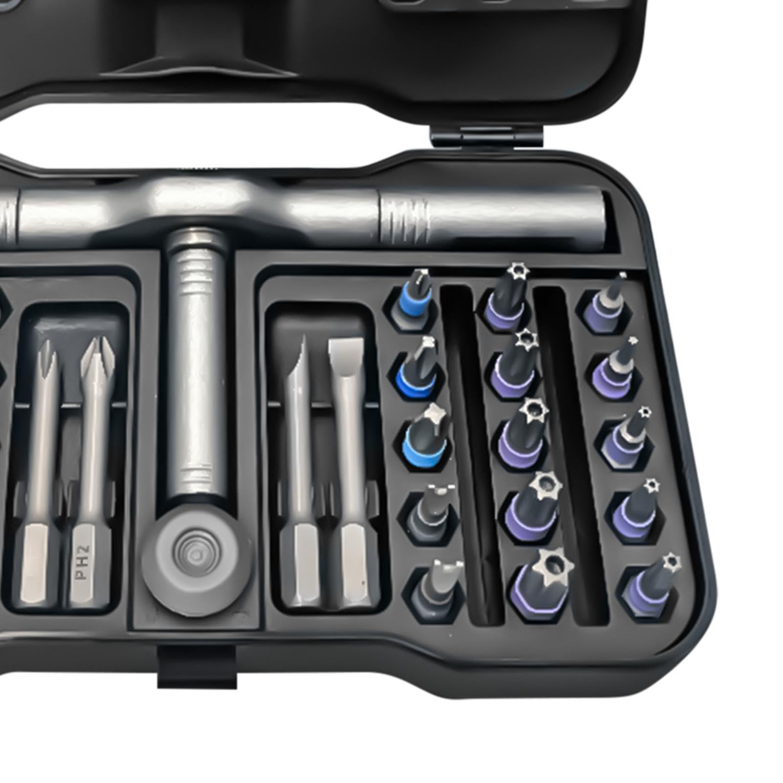 Set di Cacciaviti a Cricchetto Chiave Di Precisione Portatile | Set Cacciaviti a Cricchetto con per Orologio Occhiale Computer Mobile Elettrodomestico Auto Meccanico Elettricista