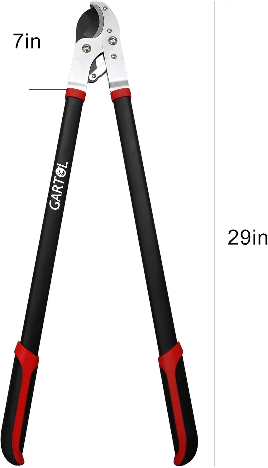 GARTOL Anvil Lopper with Compound Action 29 Inch Heavy Duty Tree Branch Cutter, 2 inch Cutting Capacity Tree Trimmer, with Ergonomically Designed Non-Slip Handles
