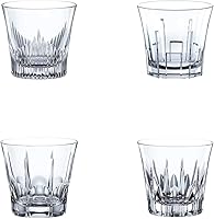 Vista 1 de Nachtmann Classix - Juego de 4 vasos dobles antiguos, 11 onzas, vasos de cóctel Lowball de cristal hecho en Europa, aptos para lavavajillas, juego