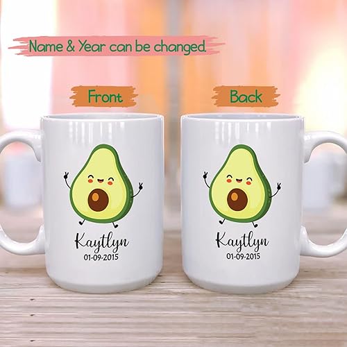 Miniatura 9 de Taza de café con nombre personalizado de hongos, regalo para cumpleaños de hijo e hija, divertida taza para amante de los hongos, bonita taza de