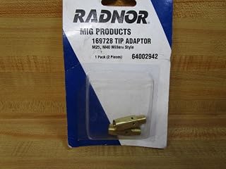 728 Miller® Style Tip Adapter For M25 And M40 (2 Per Card)