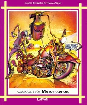 Hardcover Cartoons für Motorradfans. [German] Book