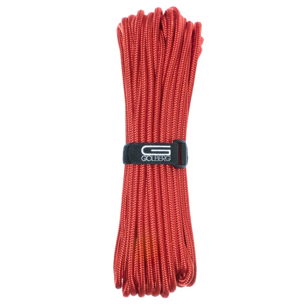 Golberg Premium - Cuerda trenzada de poliéster para accesorios – fabricada en Estados Unidos – tamaños de 3 mm, 4 mm, 5 mm o 6 mm – longitudes de 25, 50, 100, 250 y 1000 pies – cable compacto y ligero